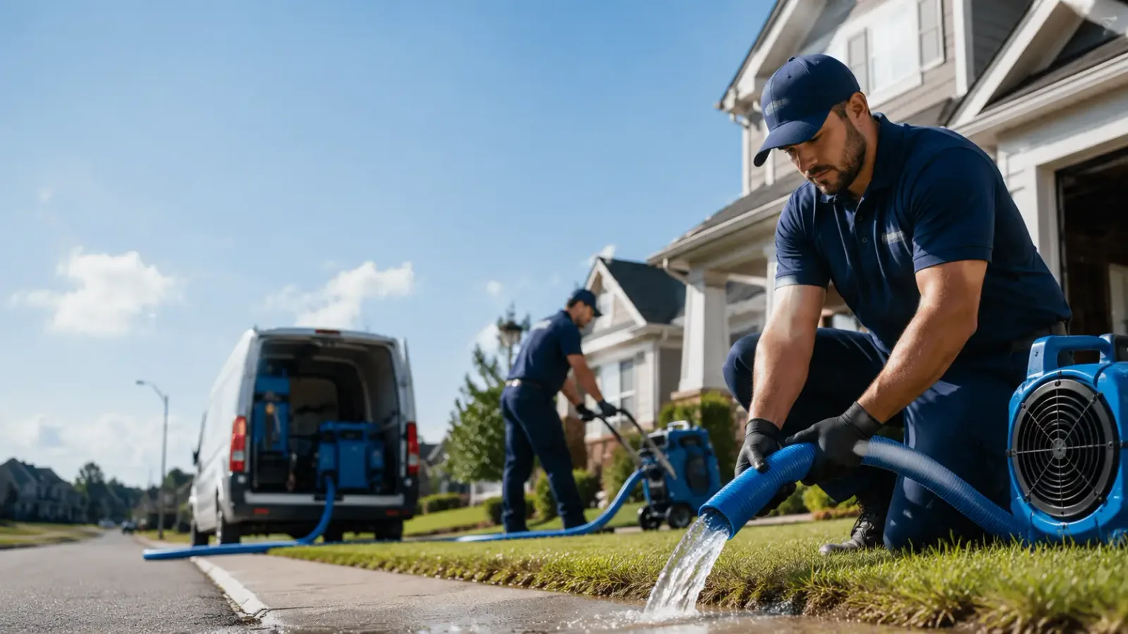 Flood Damage Restoration in Hollis, OK